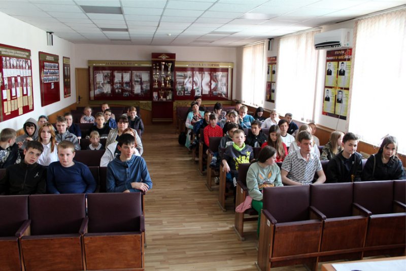 Сотрудники полиции провели «Урок памяти» в Черниговском районе Приморского края